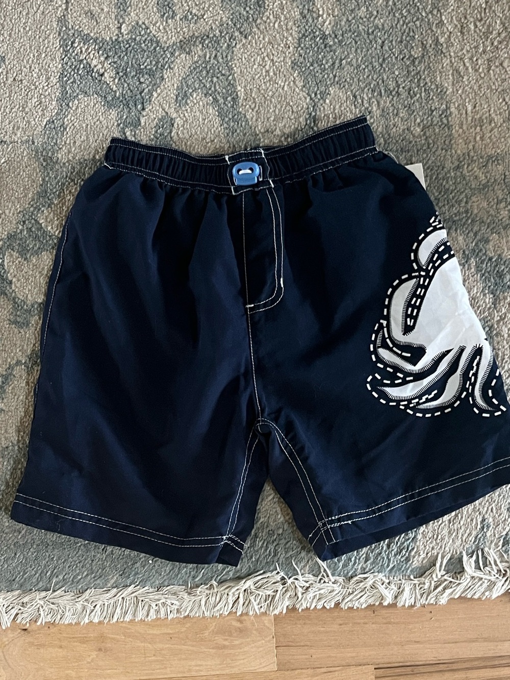 Swim Trunks Navy Blue Boy’s 6 New